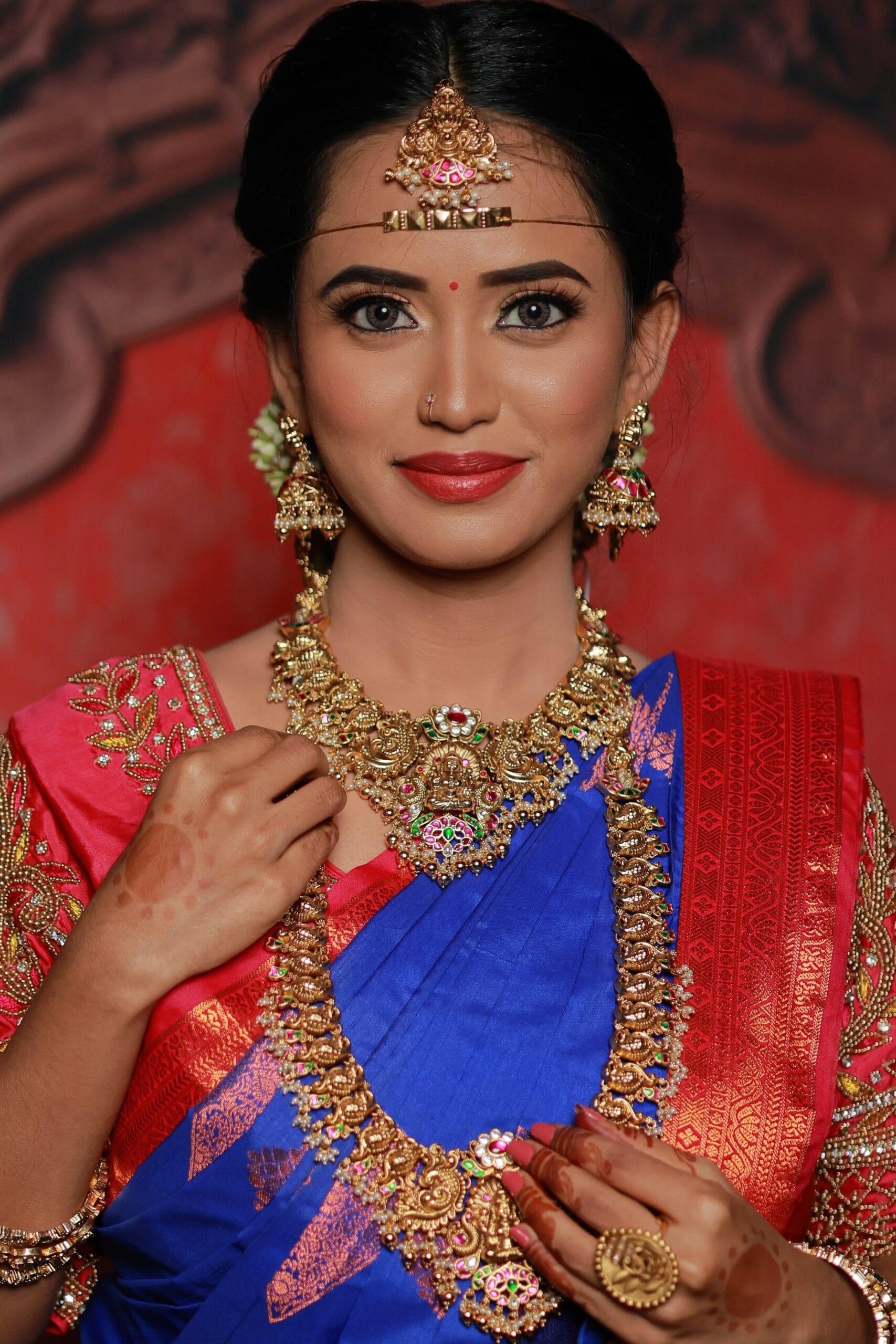 traditional temple bridal jewellery Tamil Nadu